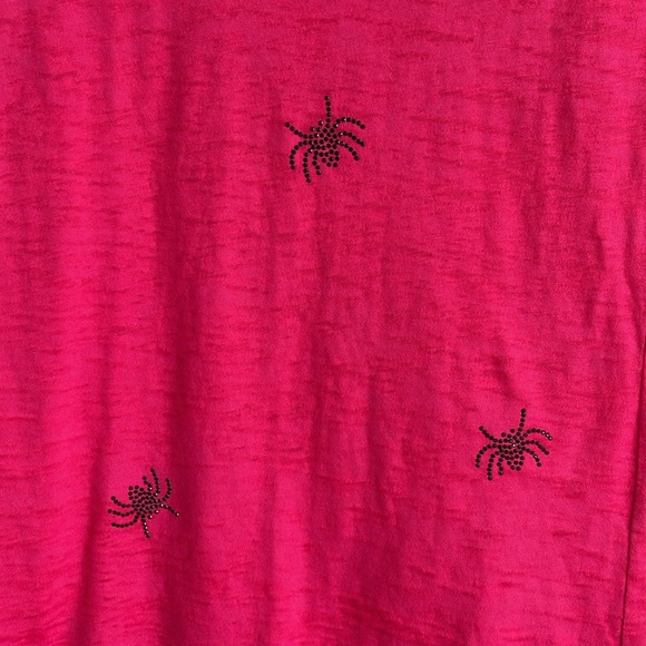 Pink heathered e.vil t-shirt - Picture 4 of 6